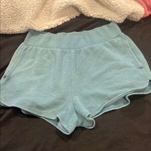 Victorias Secret Women's Light Blue Shorts